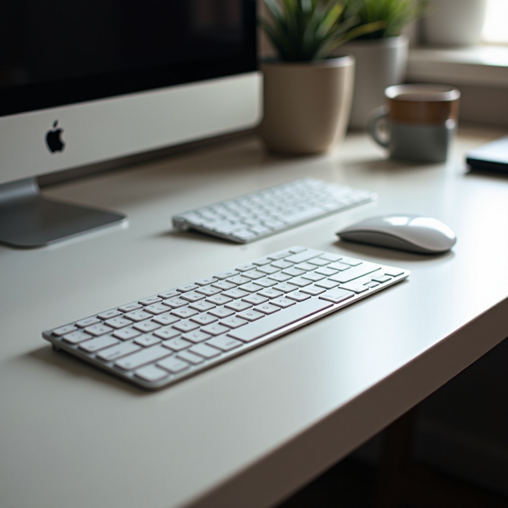 vida útil da bateria do teclado mágico da Apple