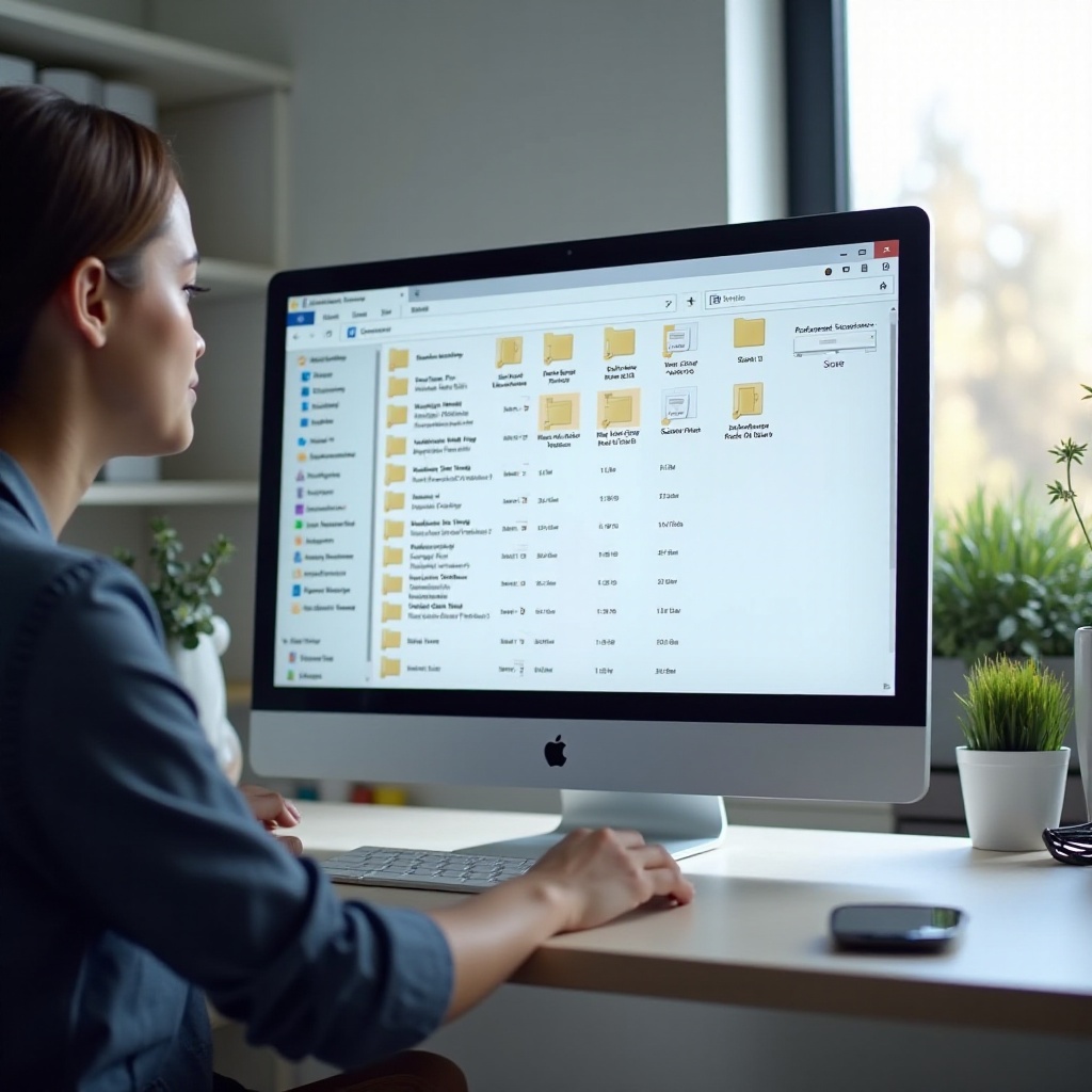 Cómo usar el Explorador de Windows con el tamaño de la carpeta visible (Guía completa 2024)